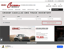 Tablet Screenshot of crosbygm.com